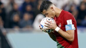 Cristiano Ronaldo marcou o 50.º golo de Portugal em Mundiais