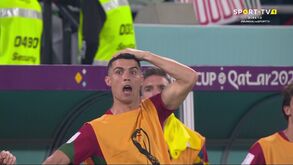 Diogo Costa ia deitando tudo a perder e a reação de Cristiano Ronaldo diz tudo