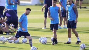 Messi de volta aos treinos