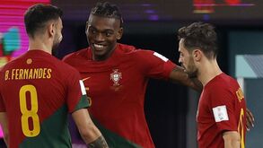 Pai revela o que disse a Rafael Leão antes do jogo com o Gana: «Nada de atrapalhação»