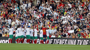 As melhores imagens do Portugal-Espanha no Mundial de streamers: goleada não impediu festa no final