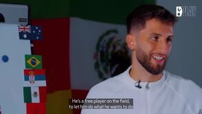 Há um português no onze ideal de Rodrigo Bentancur para o Mundial'2022