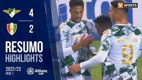O resumo do Moreirense-Estrela Amadora: os golos, os casos e outros lances
