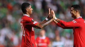 Rashford rendido a Cristiano Ronaldo: «Jogar com ele foi uma experiência incrível»