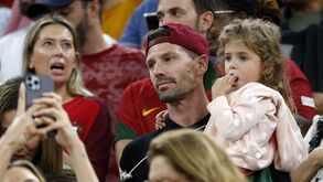 Um campeão europeu na bancada a ver a Seleção: Adrien não perdeu pitada