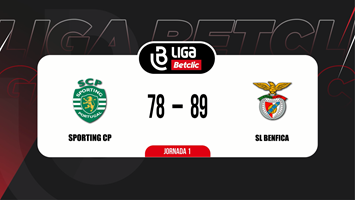 CAB Madeira Benfica Liga Betclic Basquetebol - SL Benfica