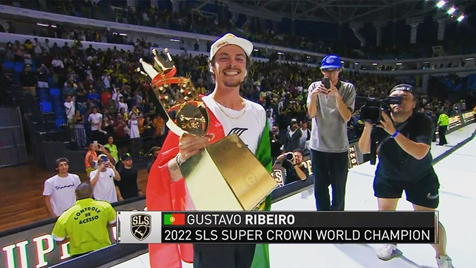 Gustavo Ribeiro é campeão da Liga Mundial de Skate Street, skate