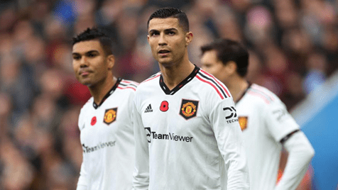 Cristiano Ronaldo falha último jogo do Manchester United por lesão - Man.  United - Jornal Record