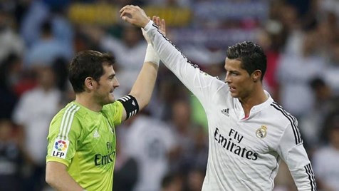 iker casillas and cristiano ronaldo 2022