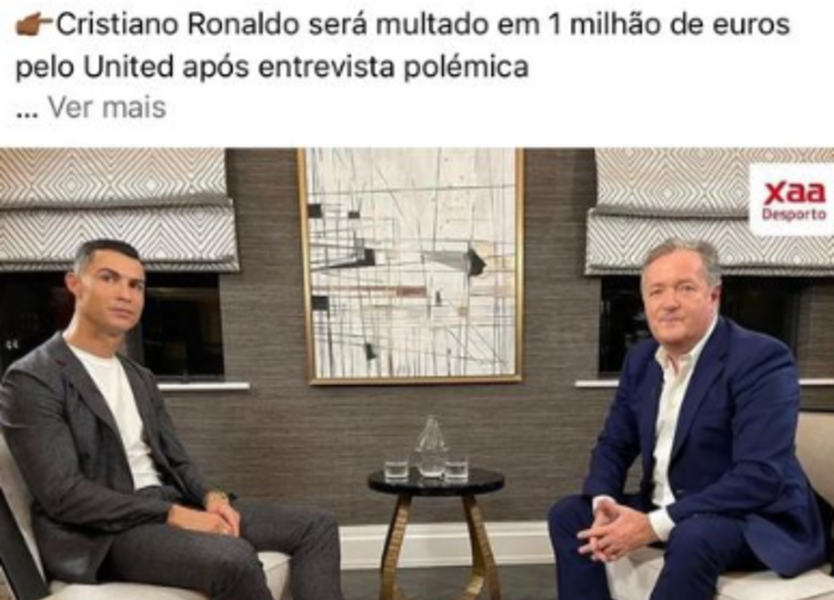 XAA-Desporto - INGLATERRA Cristiano Ronaldo é eleito o melhor