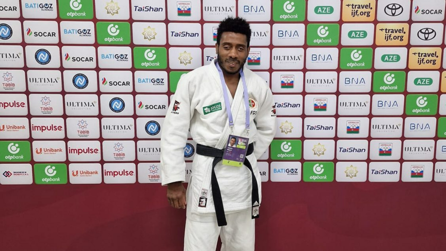Miguel Vieira foi quinto nos Mundiais de judo para deficiência visual