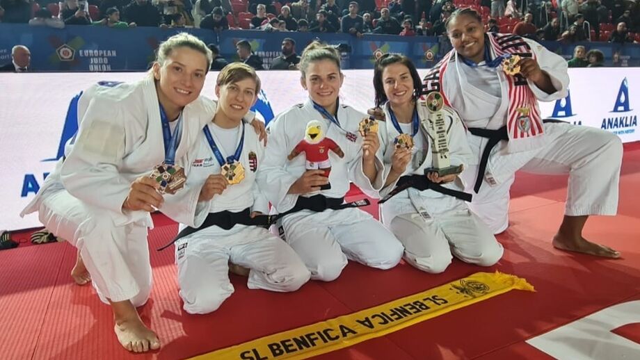 Benfica conquista medalha de bronze na Champions feminina de judo