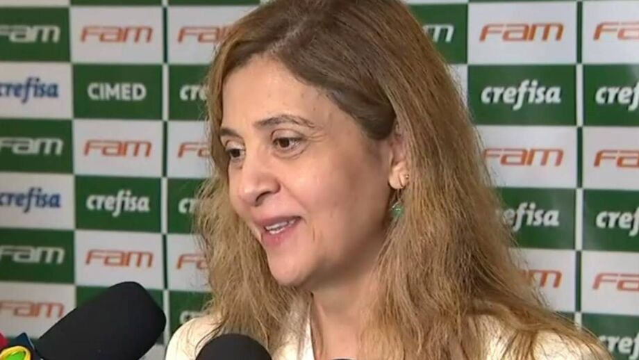Leila Pereira explica, todavia, que quer o português no clube "por muitos anos"