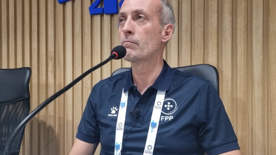 As declarações do selecionador nacional de hóquei em patins após o apuramento para as 'meias' do Mundial
