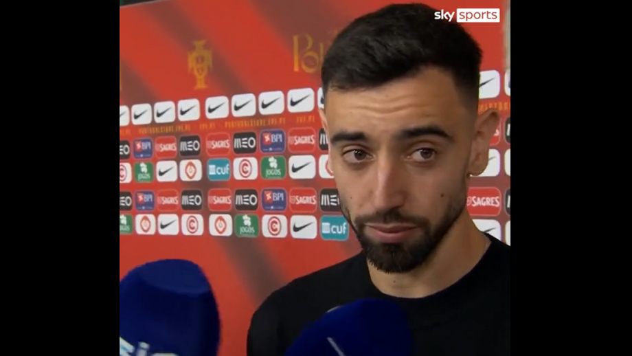 Médio foi questionado sobre as declarações polémicas do companheiro de equipa e seleção sobre o Manchester United