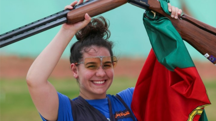 Maria Inês Barros nos jogos de Oran 2022