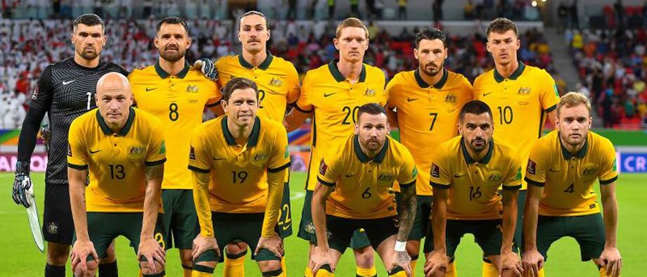 Seleção australiana num jogo de qualificação, este ano