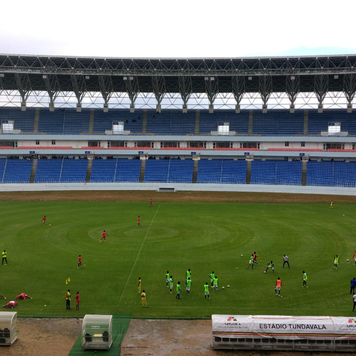 Final da partida Inter - Clube Desportivo 1º de Agosto