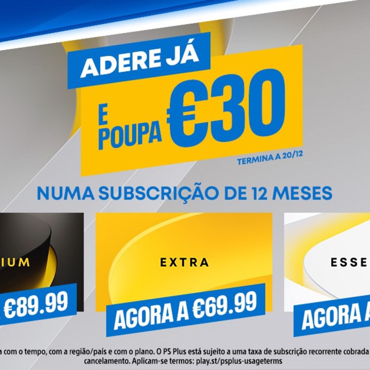 🥇Subscrição 12 Meses PSN Plus Extra (Portugal) (PlayStation