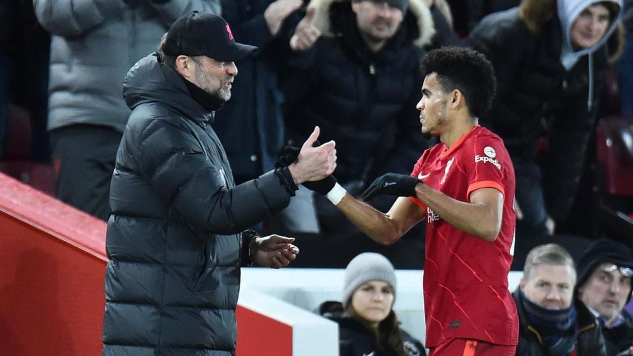 Luis Díaz evita derrota do Liverpool e dedica o golo ao pai que