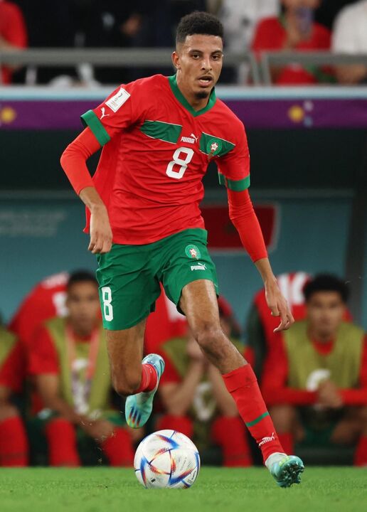 7 - Azzedine Ounahi (Marrocos/Angers): passou de 3,5 para 15 milhões de euros