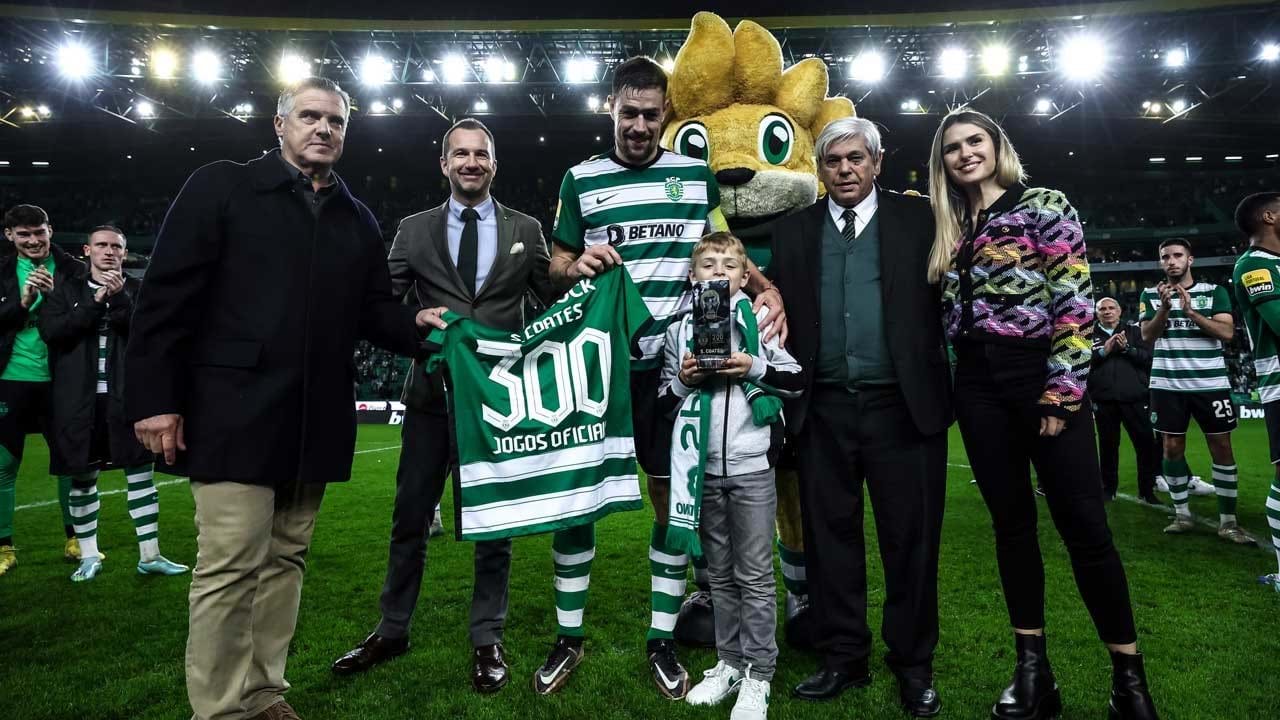 Coates e os 300 jogos pelo Sporting: Acho que ainda me faltam