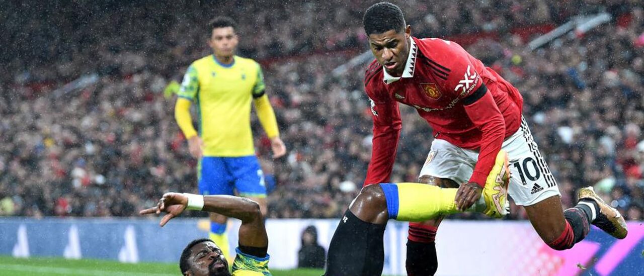 Rashford brilhou com um golo e uma assistência