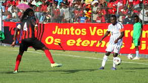 Final da partida Inter - Clube Desportivo 1º de Agosto