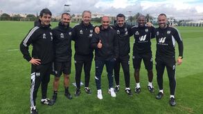 Marco Bicho marcou presença no estágio do Fulham