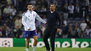 Sérgio Conceição e a situação de Eustáquio: «Nas próximas semanas vai ser difícil»
