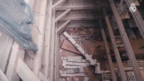 Com seis pisos para guardar o relvado e muita tecnologia: hipogeu é novidade no novo Santiago Bernabéu