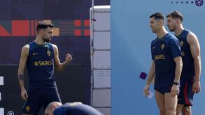 Boas notícias para Fernando Santos no último treino antes do jogo com Marrocos