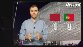 A crónica em vídeo do Marrocos-Portugal, 1-0: a história do jogo que ditou o adeus ao Mundial'2022