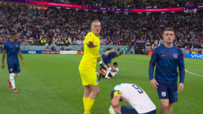 Pickford 'protegeu' Kane após adeus inglês ao Mundial'2022