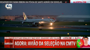 Seleção Nacional já chegou a Lisboa: veja as imagens