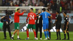 Marroquinos não esperaram pela entrega das medalhas à Croácia
