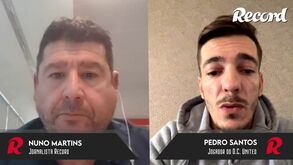 Pedro Santos: «Se tiver de terminar a carreira nos Estados Unidos, terminarei»