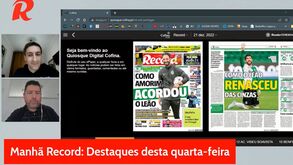 Manhã Record: Recuperação leonina, mercado da águia e futuro de Ronaldo
