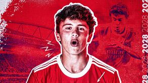 João Neves renova pelo Benfica até 2028