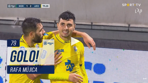 O golo de Mújica que valeu um apuramento histórico do Arouca à final four da Allianz Cup