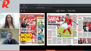 Manhã Record: Benfica preparado para perder Enzo e o 'novo' Trincão