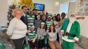 Amorim, Frederico Varandas e Hugo Viana fazem o dia de várias crianças: Uma visita especial à Associação Sol