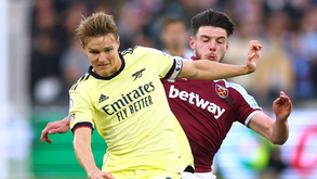 Arsenal-West Ham: gunners tentam manter distância para a concorrência