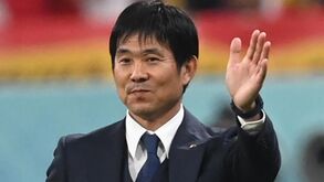 Hajime Moriyasu renova contrato como selecionador do Japão até 2026
