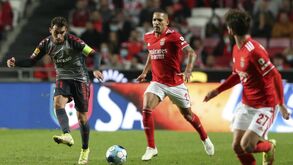 Sp. Braga-Benfica: arsenalistas venceram três dos últimos cinco duelos contra as águias