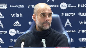 Guardiola e o peso de Kalvin Phillips: «Agora está com o corpo perfeito, tão sexy...»