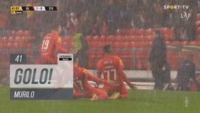 Gil Vicente adianta-se frente ao Santa Clara após esta jogada fantástica ao primeiro toque