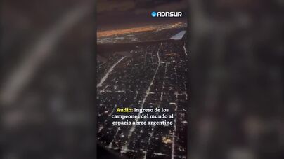 A emotiva mensagem da torre de controlo do aeroporto de Buenos Aires aos campeões mundiais