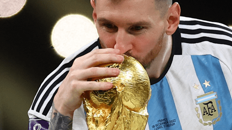 Messi sonha em dar título mundial à Argentina