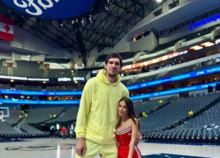 NBA: Boban marjanovic y milica krstic: 63 centímetros